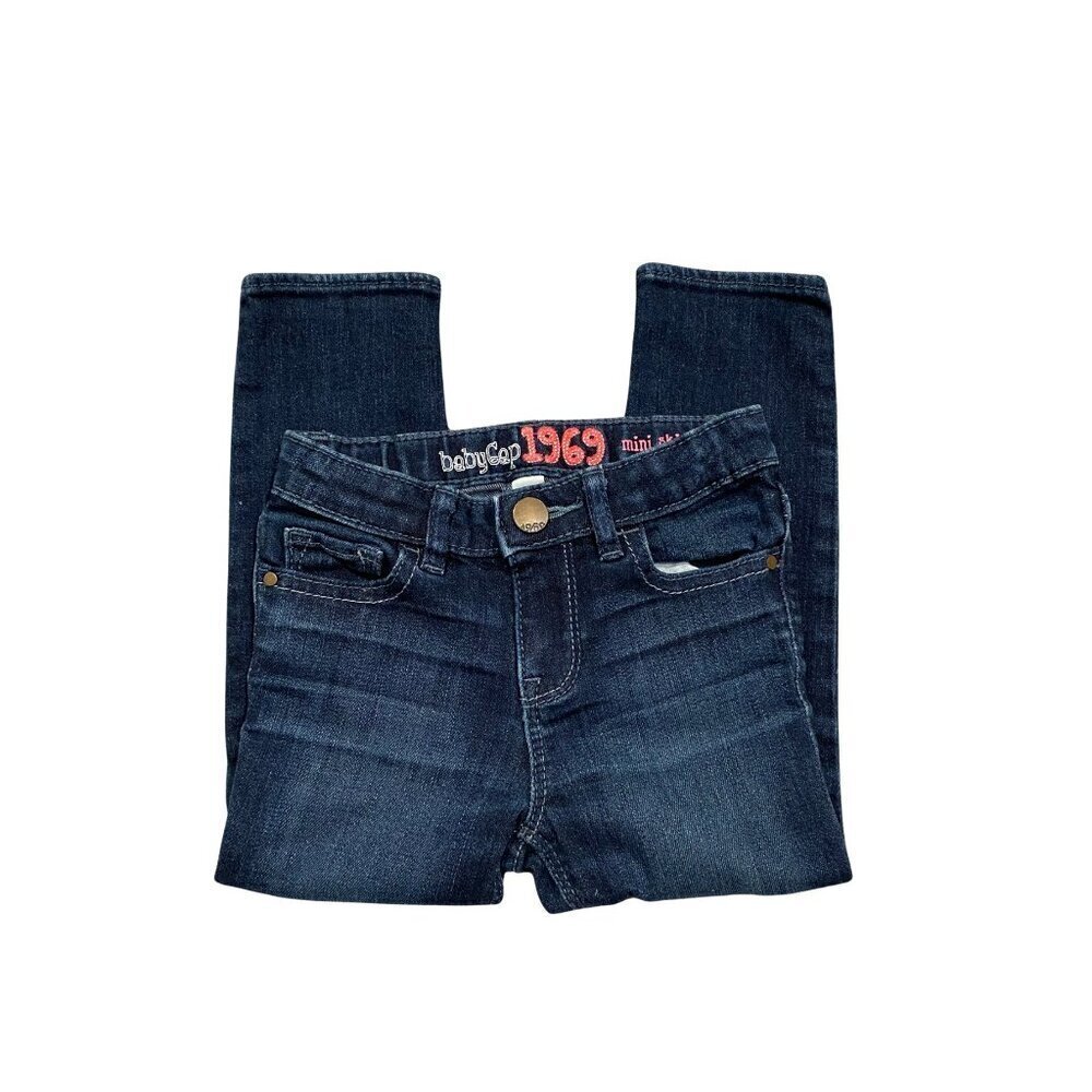 Baby Gap 1969 Toddler Girl's Mini Skinny Denim Jeans - Size 3 years - Like New!